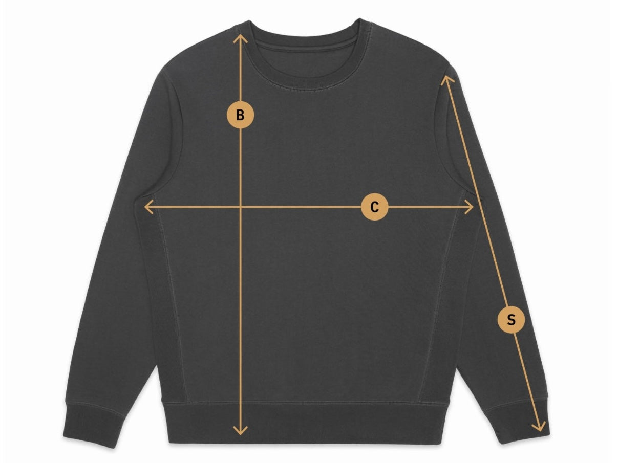 Organic Cotton Crewneck Sweatshirts