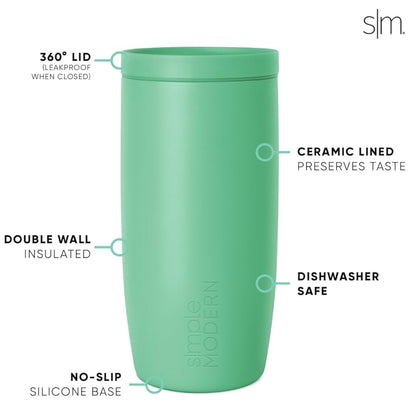 Ceramic Lined Stainless Steel Tumbler