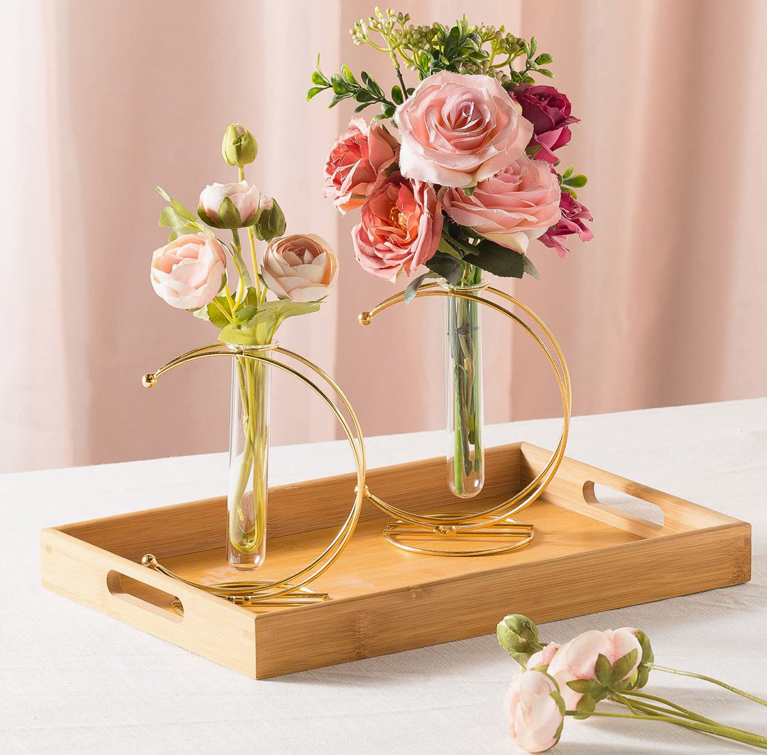 Gold Centerpiece Vase (Set of 2) - HG