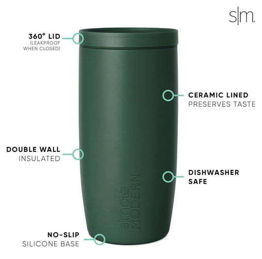 Ceramic Lined Stainless Steel Tumbler