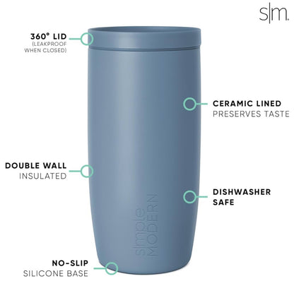 Ceramic Lined Stainless Steel Tumbler