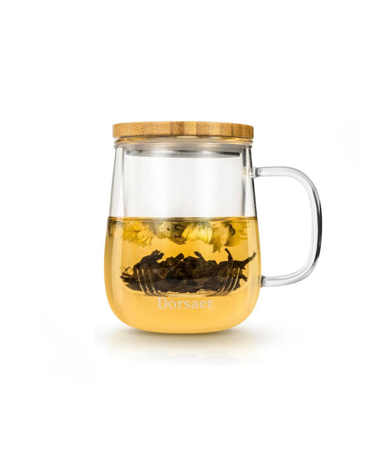 Glass Tea Mug with Infuser - HT